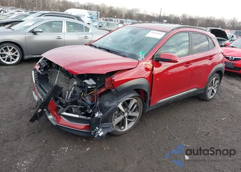 2021 Hyundai Kona Ultimate z USA, uszkodzony, nr VIN KM8K5CA5XMU611136